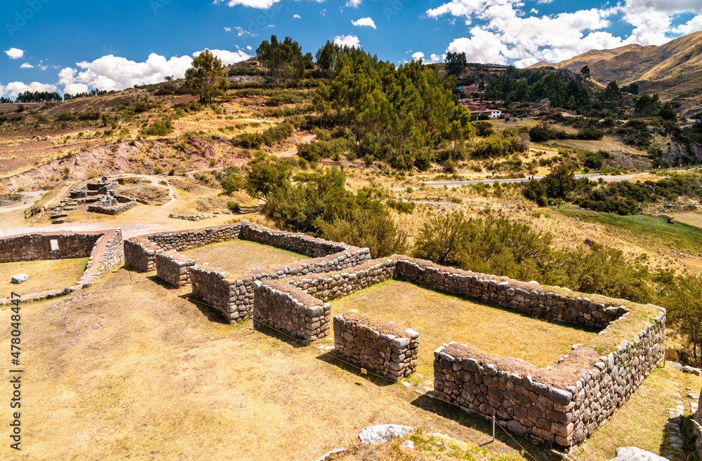 秘鲁库斯科地区的Puka Pukara要塞