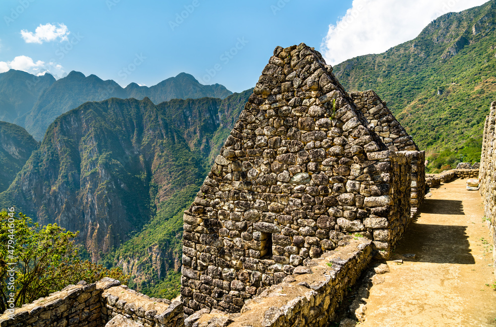 马丘比丘全景。秘鲁联合国教科文组织世界遗产