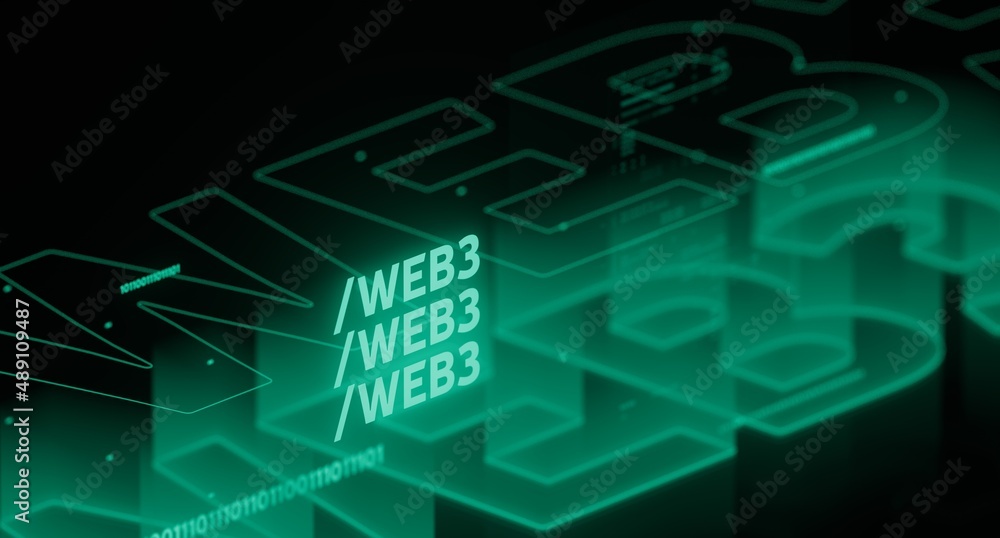 具有去中心化信息的WEB3下一代万维网区块链技术，分发