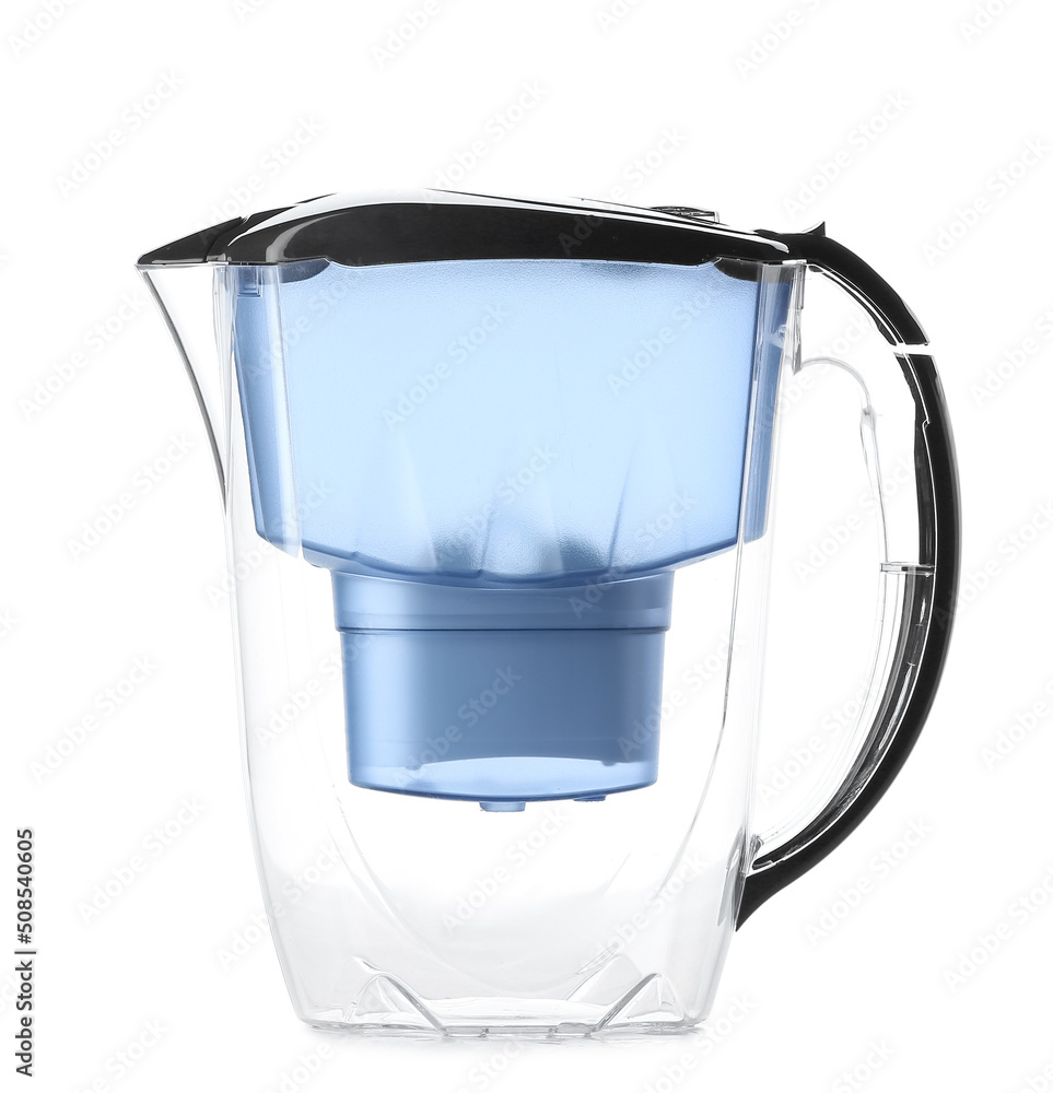 白底蓝滤水罐