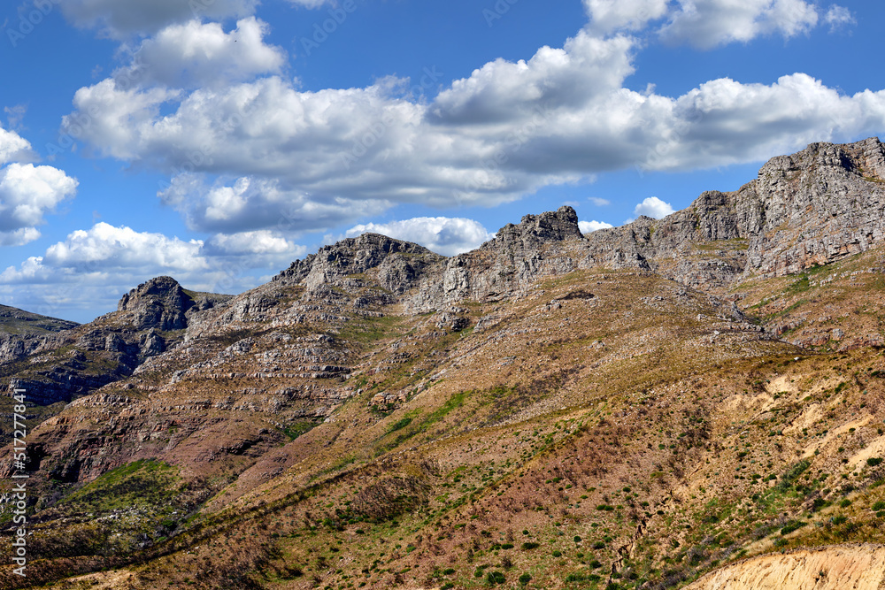 十二使徒的风景，南非西开普省开普敦。美丽的风景