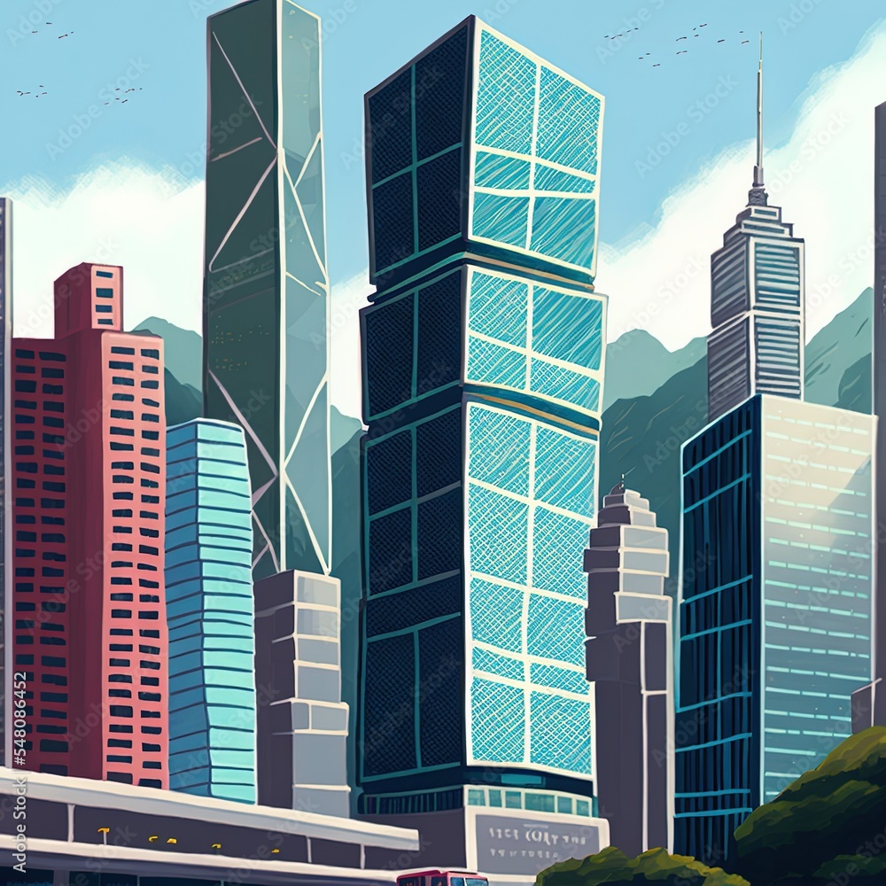 香港商业摩天大楼