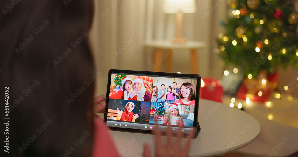 christmas video chat