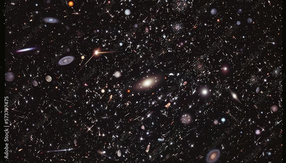  a very large group of stars in the sky with a lot of stars in the middle of the picture and a lot o
