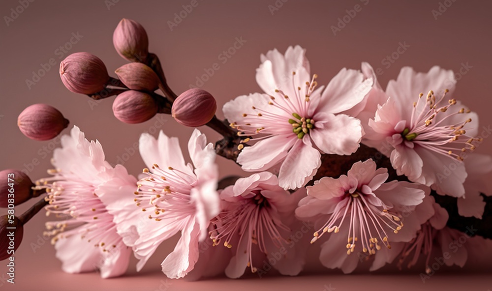  a bunch of pink flowers on a pink background with a pink background and a pink background with a pi