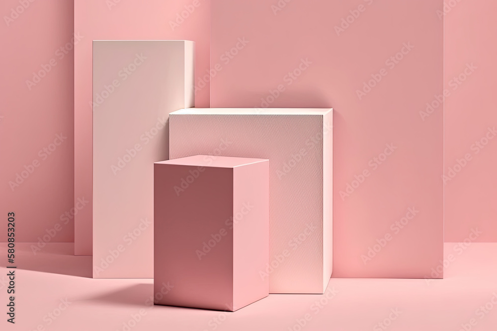 Abstract background for branding identity and packaging. Illustration AI Generative