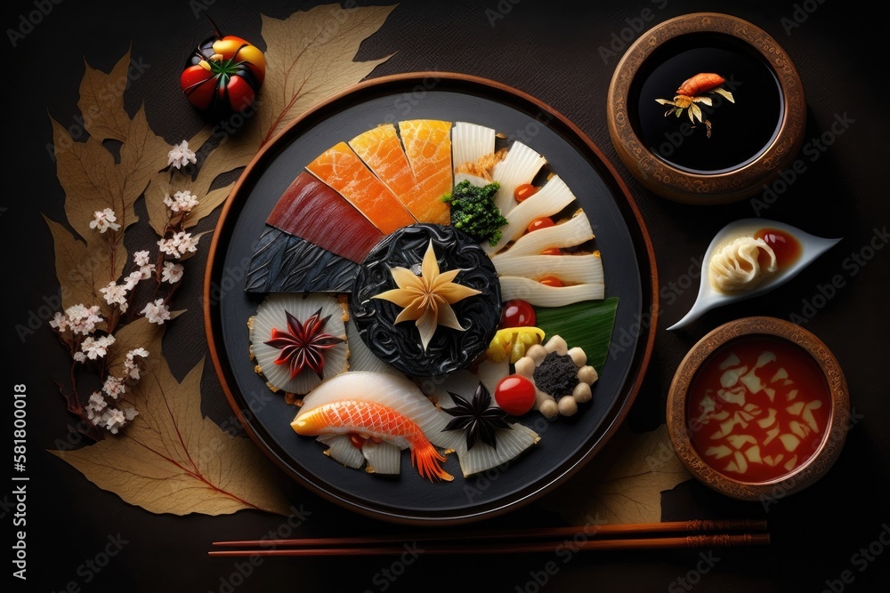 Japanese cuisine. Generative AI