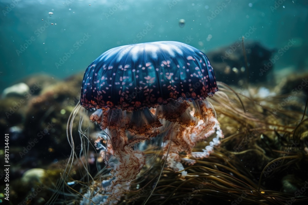 Swimming close to the Scottish coast is Aequorea. Oceanic little jellyfish. little creatures. Genera