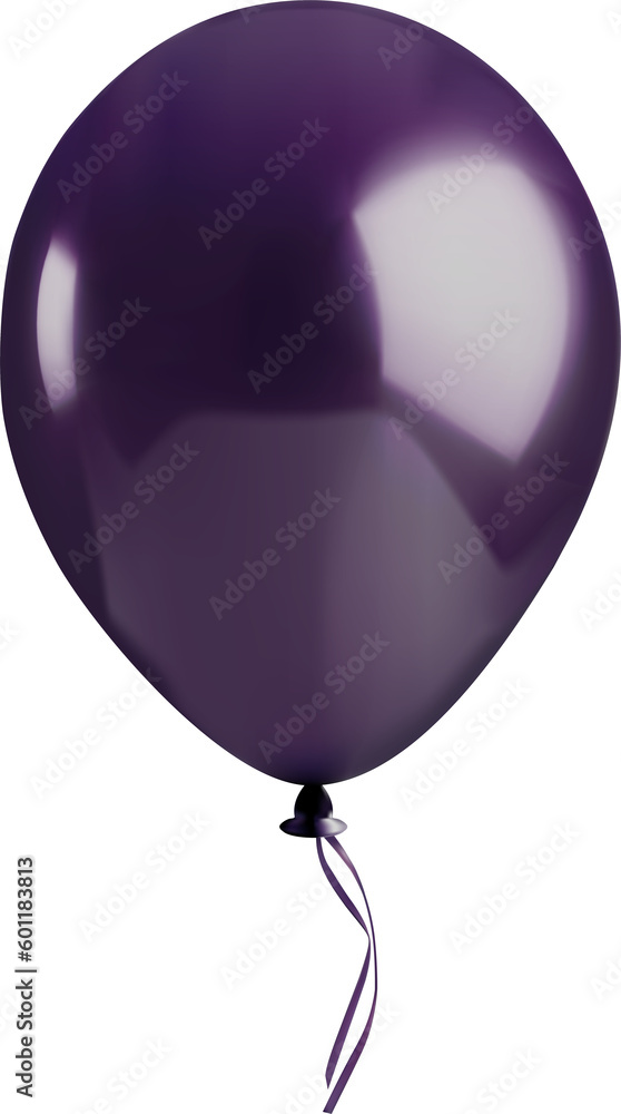 Violet  Colorful balloons. Vector Illustration EPS10.