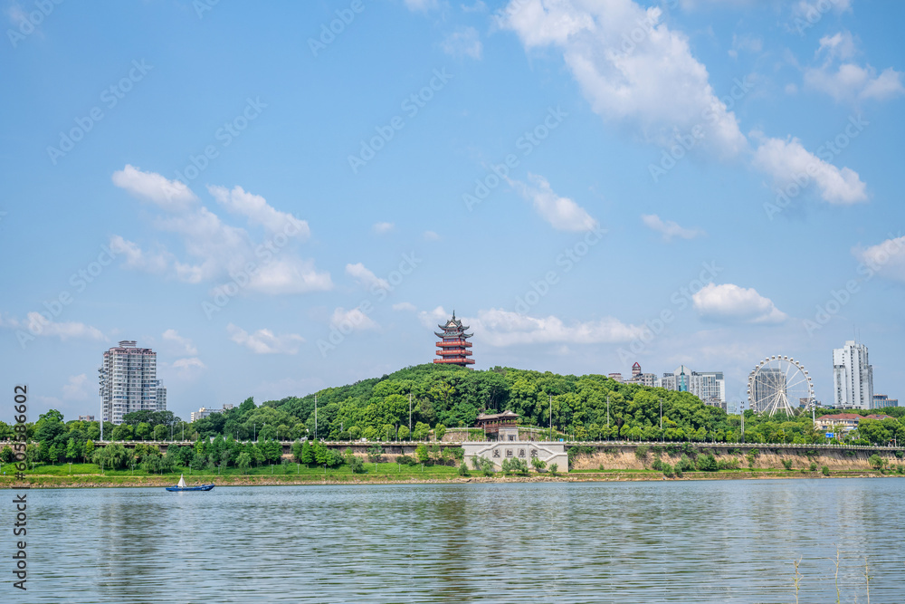 Scenery of Shennong Park in Zhuzhou, Hunan, China