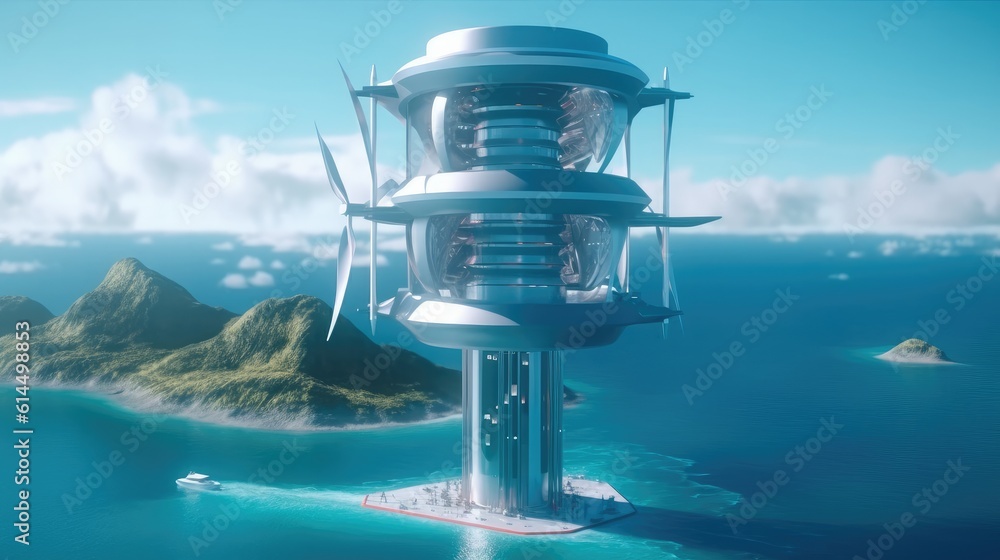 Vertical axis wind turbine, Wind turbines in the sea, Wind is becoming a more significant part of en