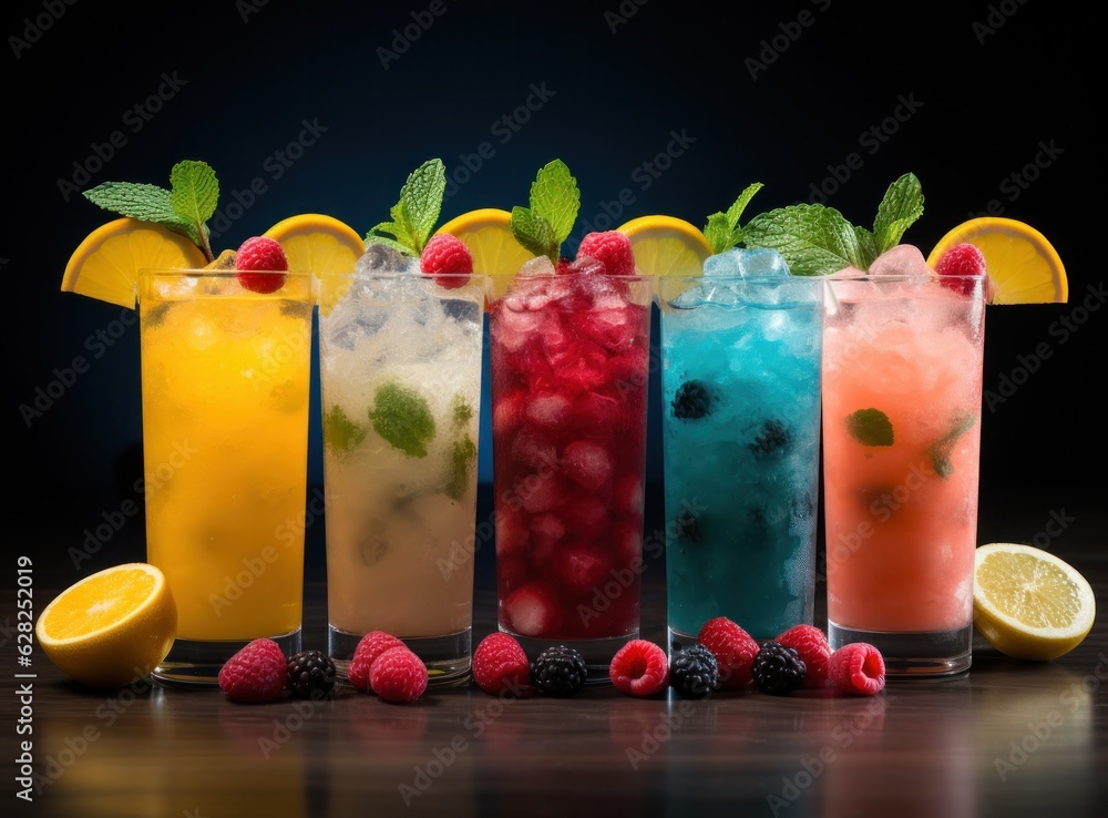 Summer refreshing beverages