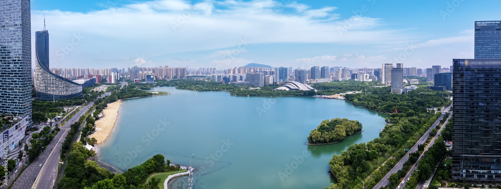 Aerospace China Hefei Swan Lakeside Cities Architecture Skyrim