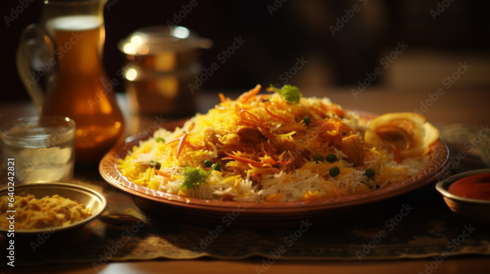 Chicken Kabsa - Homemade Arabian biryani