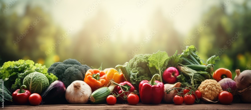 Garden grown vegetables that are fresh and organic