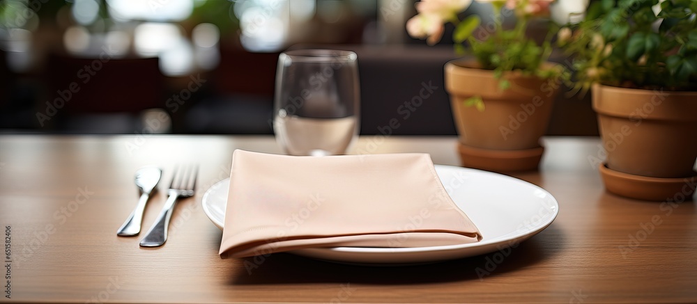 Home and restaurant table napkin