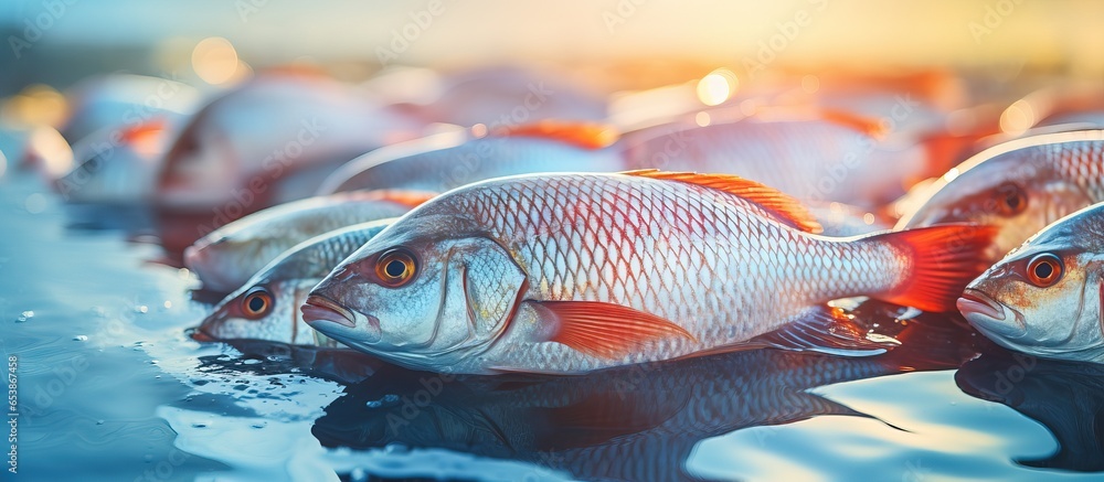River fish are available in supermarkets