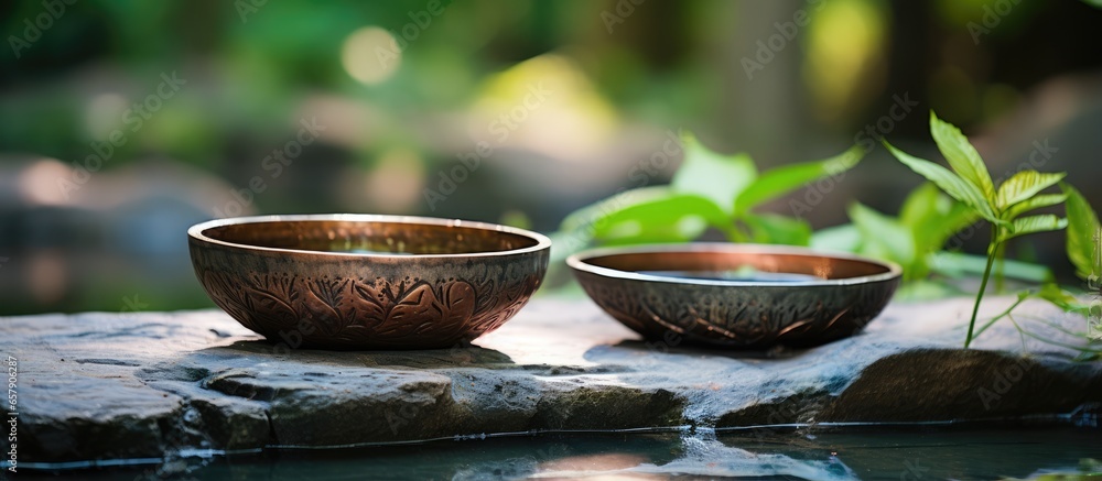 Garden bowls for watering