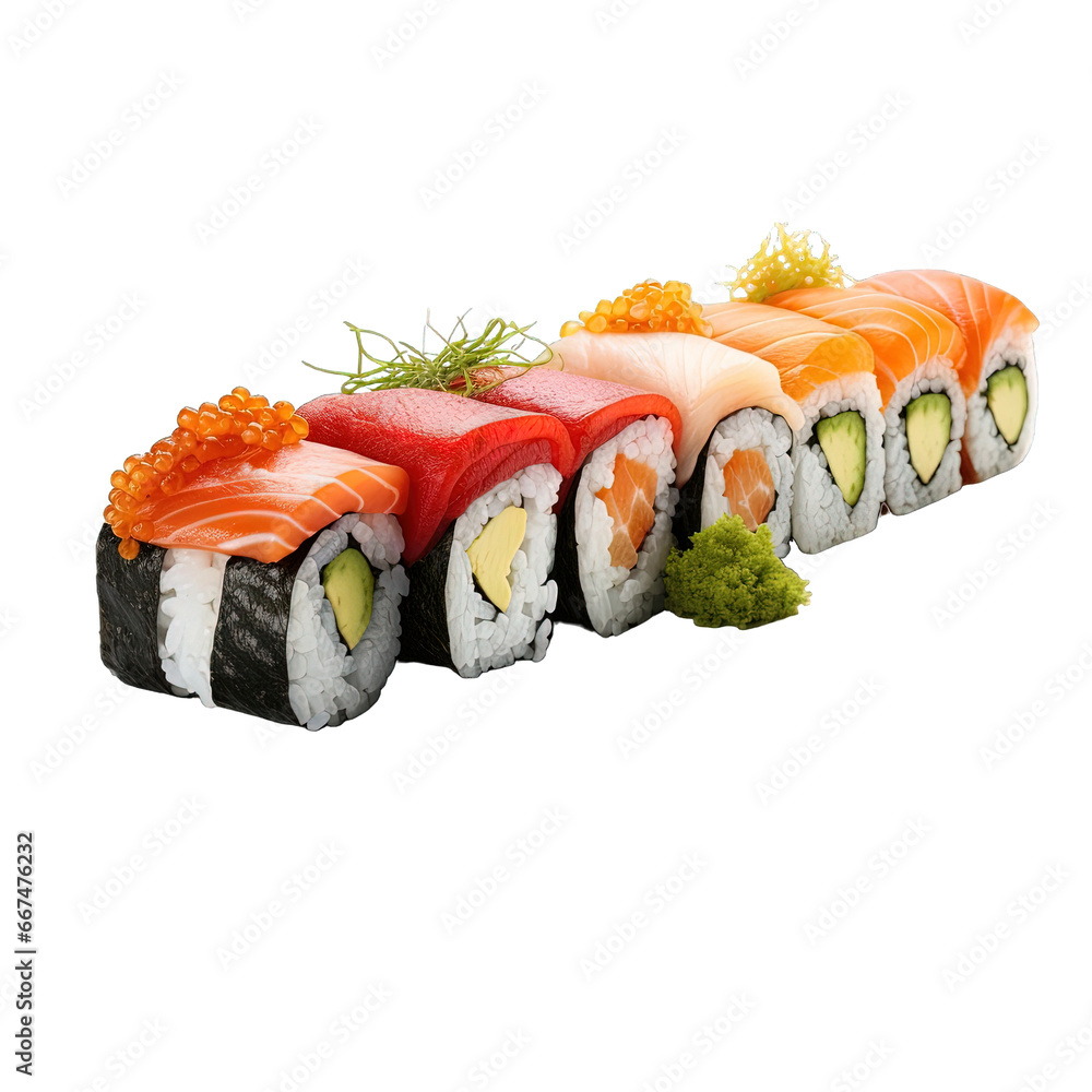 Sushi Isolated