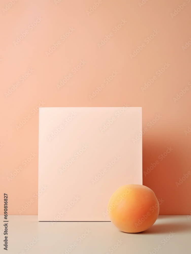 minimalism. texture Peach Fuzz colors. color of the year. pink vintage pattern. background pastel.